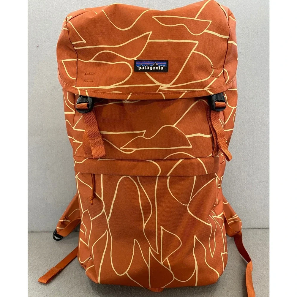 Patagonia Arbor Lid 28 L large Backpack Terracotta laptop Commuter hiking